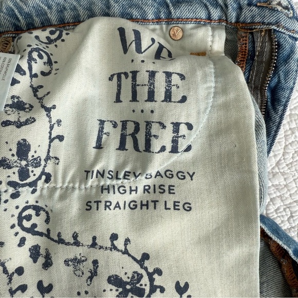 We The Free Tinsley Baggy High-Rise Jeans size 30 - Picture 12 of 16